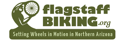 Flagstaff Biking Organization graphic and link