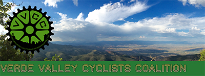 Verde Valley Cyclist Coalition graphic and link